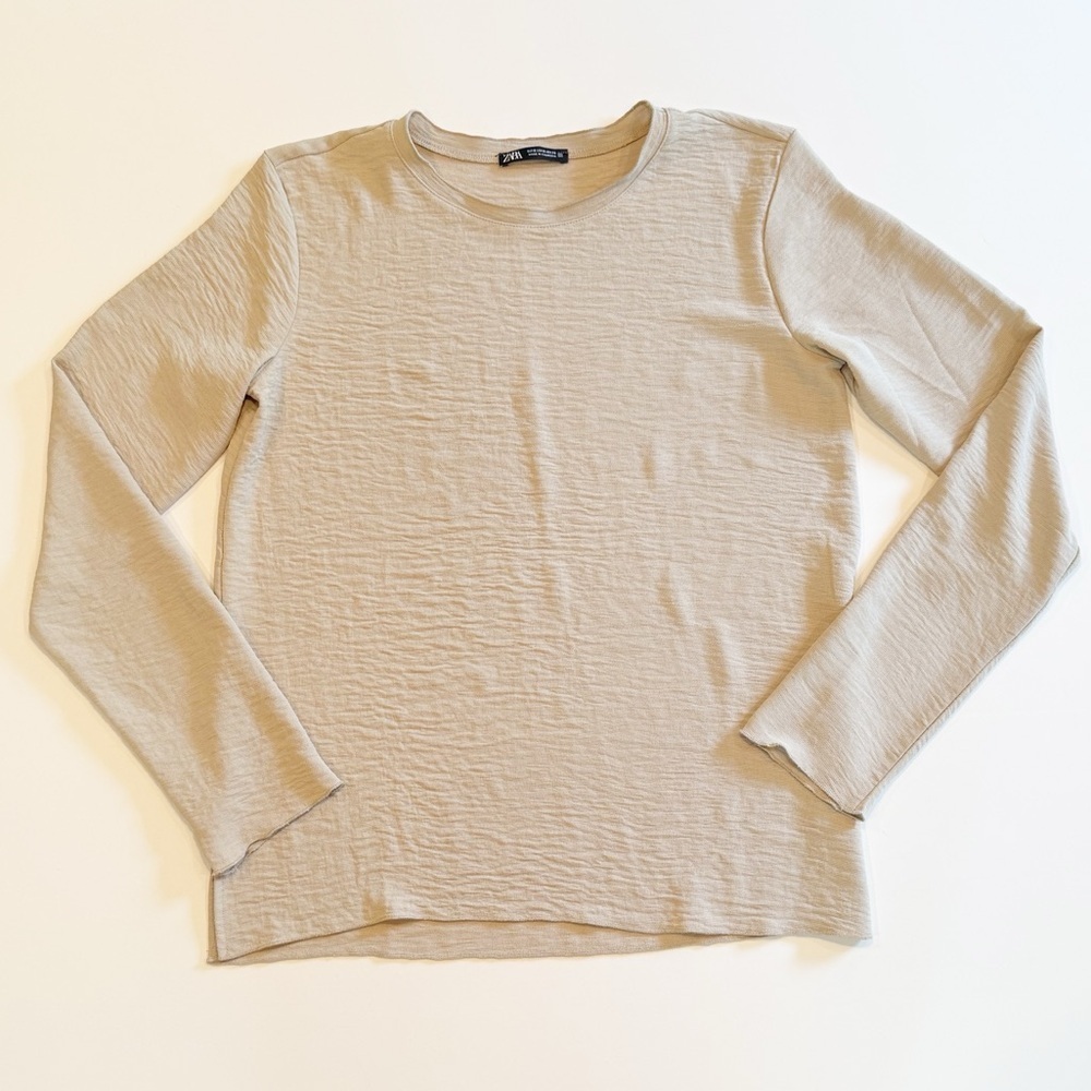 Zara Women’s Long Sleeve Blouse - Picture 6 of 6